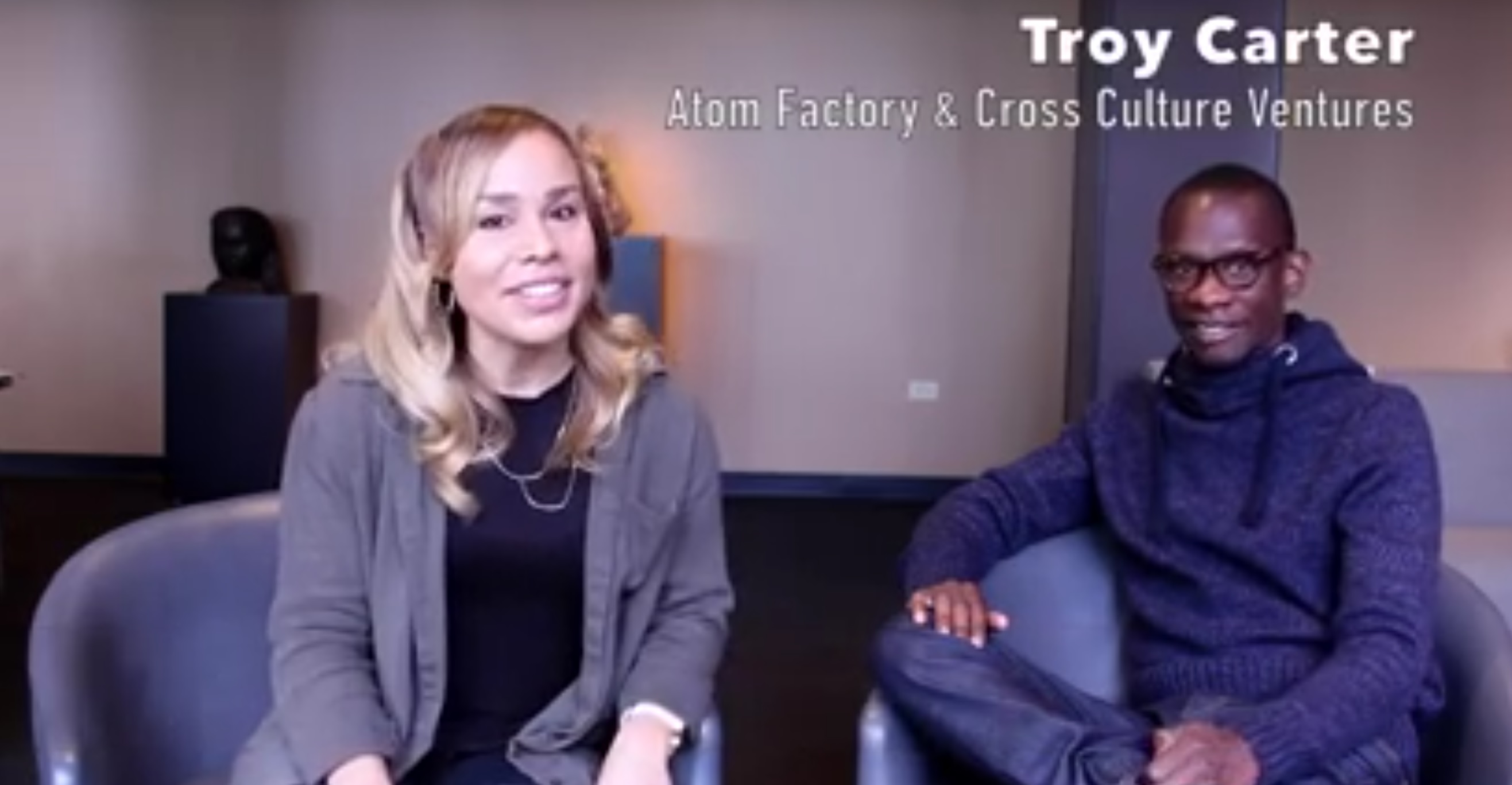 Troy Carter talks creativity, entrepreneurship, & investing with Mandella SH