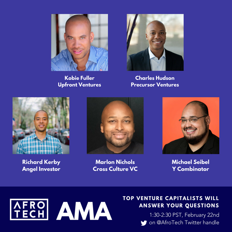 AfroTech to feature five top VCs in inaugural investor AMA