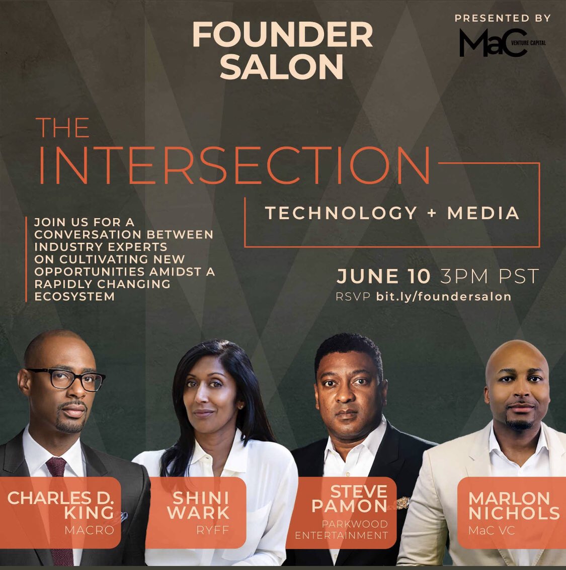 MaC VC Founder Salon | The Intersection of Technology and Media