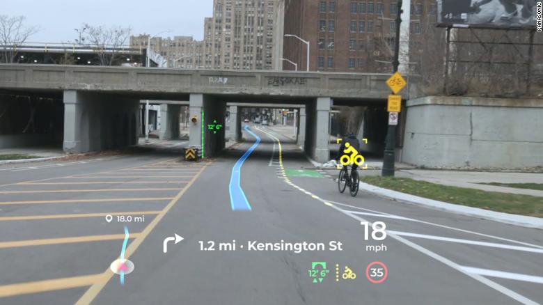 Panasonic’s augmented reality display aims to change the way drivers see roads