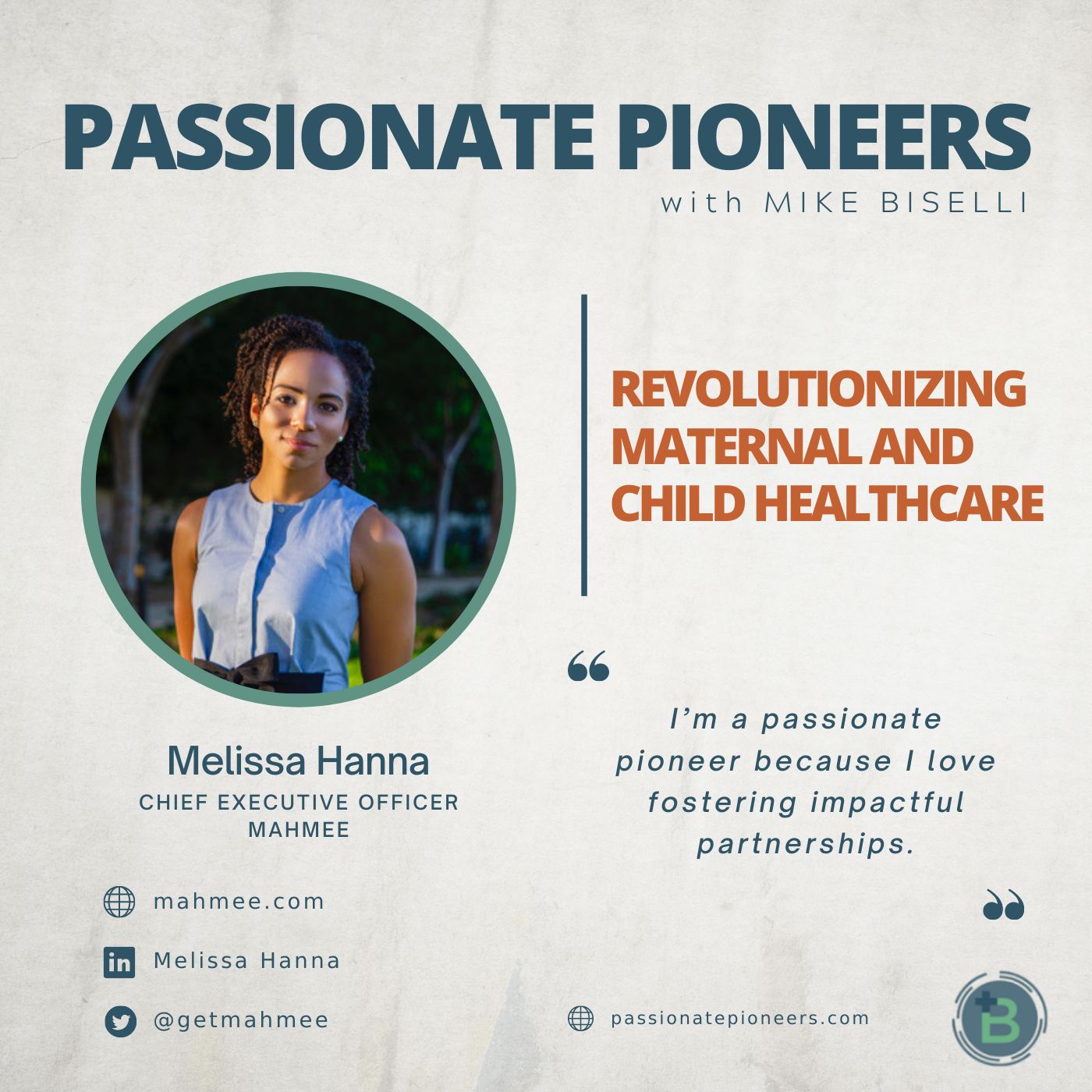 Revolutionizing Maternal and Child Healthcare with Melissa Hanna