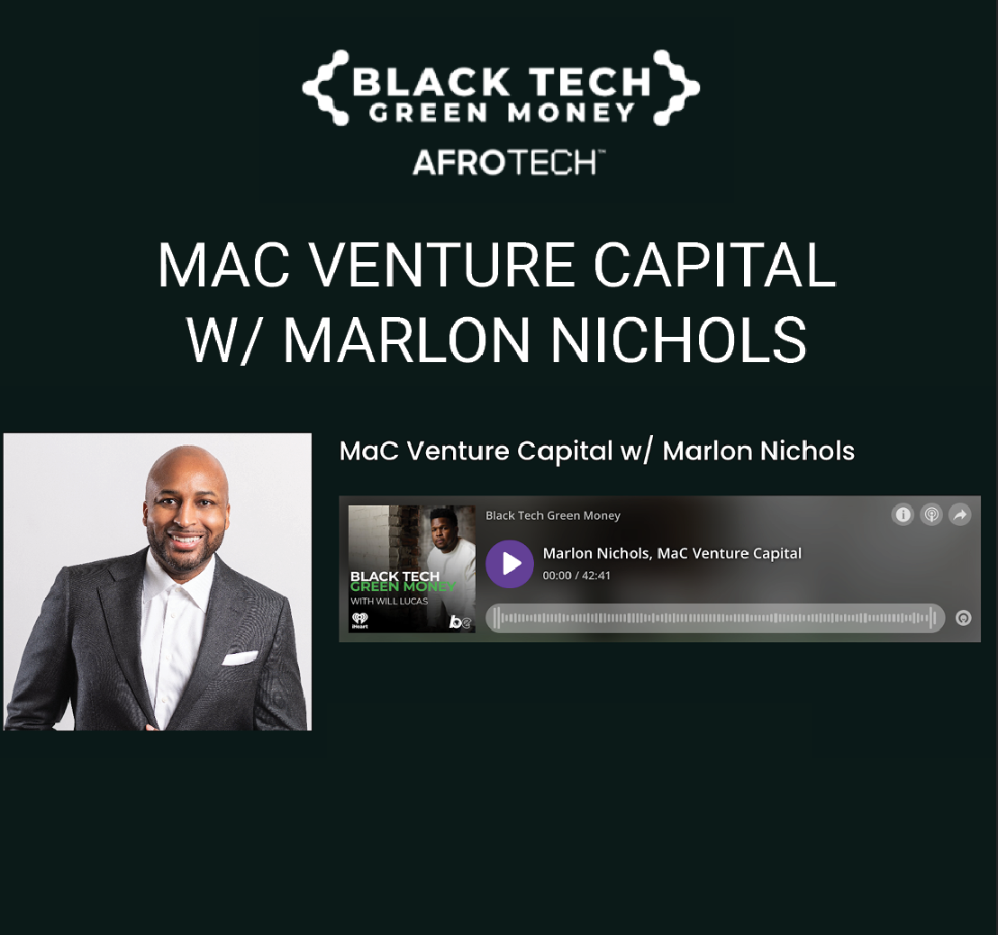 Podcast episode with Black Tech Green Money