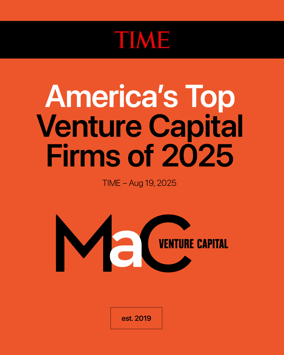 America s Top Venture Capital Firms Of 2025 MaC VC